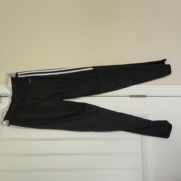 Adidas Juniors Medium Black Climacool Athletic Pants - Picture 5 of 6